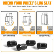 20PCS Wheel Nuts M14x1.5 by salelink.co.nz