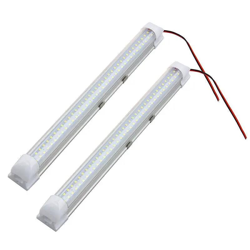 2X 72 LED Strip Light BAR 12V Caravan Boat Camping Car Interior Lamp by salelink.co.nz