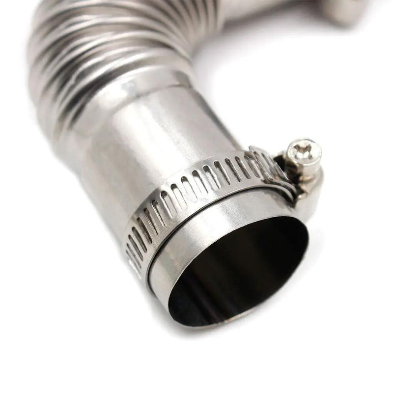 24mm Exhaust Pipe Tube Elbow Connector Diesel Heater With Clamps For Webasto by salelink.co.nz