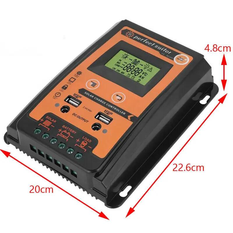 70A 12V 24V MPPT Solar Panel Charger Controller Battery Regulator by salelink.co.nz