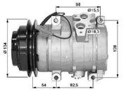 Ac Compressor For MITSUBISHI PAJERO V76 3.2 MR528289 / MR500876 / MR500958 by JBH AUTO PARTS