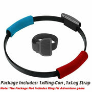(NO GAME) For Nintendo Switch NS Adventure Fitness Ring Healthy Exercise Ring-Con&Leg Strap by salelink.co.nz