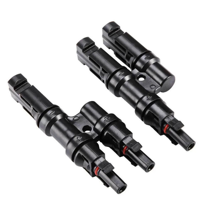 2 To 1 T Branch Cable Connectors Solar Panel PV Connector Male and Female by salelink.co.nz