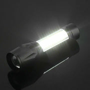 COB LED Mini Flashlight Torch Zoom by salelink.co.nz