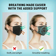 4pcs Mask Breathe Support Bracket Protector Reusable Soft 3D Holder by salelink.co.nz