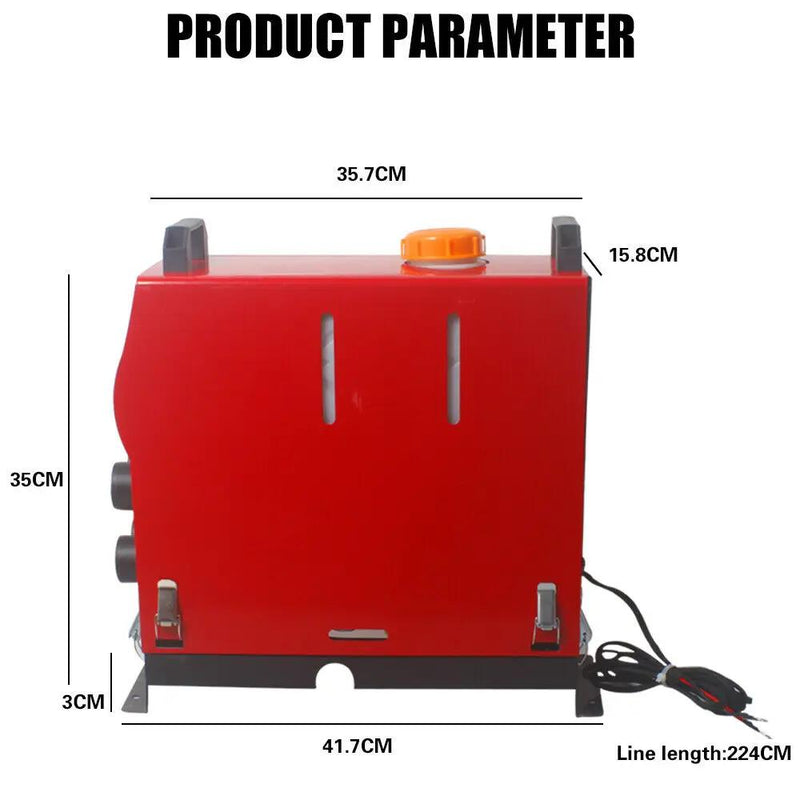 12V 5KW Diesel Air Heater by salelink.co.nz