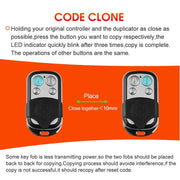 1x Universal Replacement Garage Door Gate Car Cloning Remote Control Key Fob by salelink.co.nz