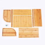 Bamboo Bread Bin Storage Box by salelink.co.nz