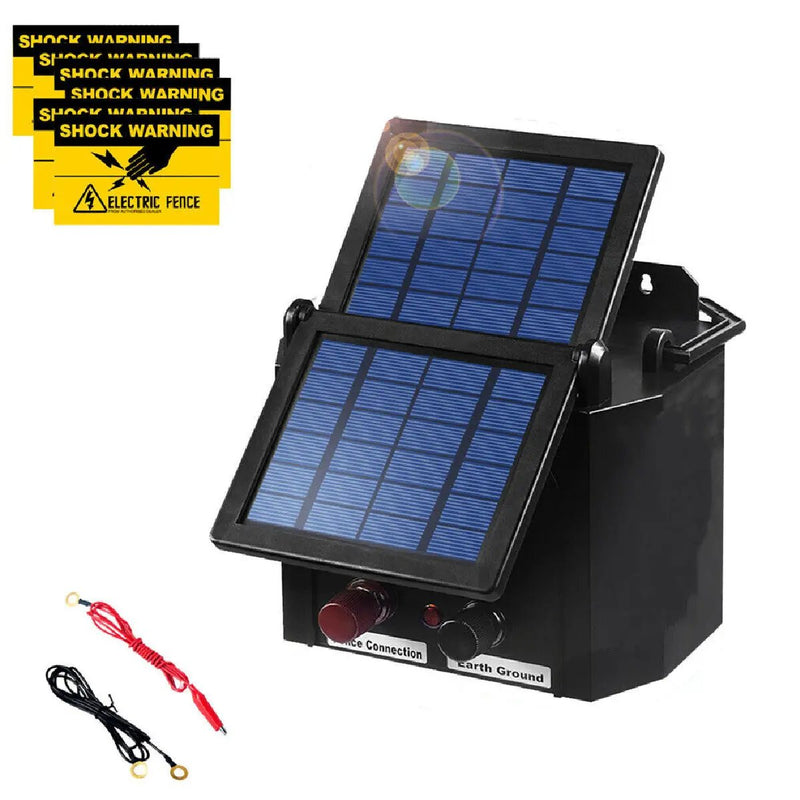 Solar Electric Fence Energiser 5KM by salelink.co.nz