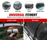Waterproof Roof Top Rack Bag Cargo Carrier Car Luggage Storage Outdoor by salelink.co.nz