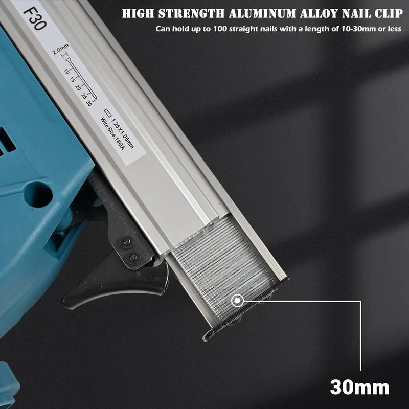 Cordless Brad Nailer Finish Nail Gun Fits Makita 18V (No Battery) by salelink.co.nz