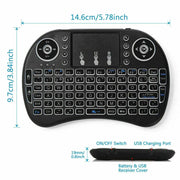 Mini Wireless Keyboard with Touchpad for TV PC android SNU by salelink.co.nz