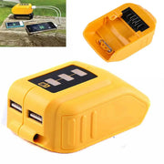 USB Phone Charger Adapter Li-ion Battery For Dewalt DCB090 by salelink.co.nz