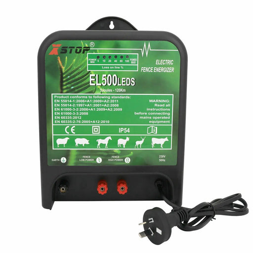 120km Electric Fence Energiser Energizer Charger 5J 240V by salelink.co.nz