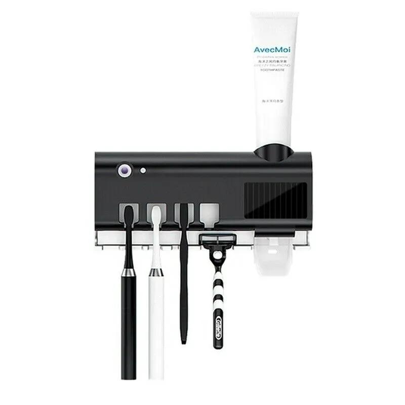 Toothbrush Holder UV Dispenser Sterilization Holder Smart Sensor by salelink.co.nz