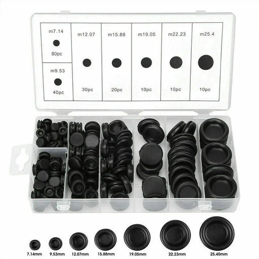 200Pcs Auto Rubber Grommet Assortment Set by salelink.co.nz