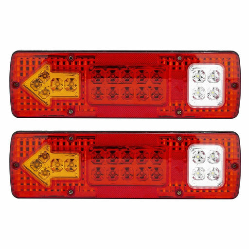 12V Rear Stop Brake Turn Tail Lights Indicator Truck Trailer Caravan by salelink.co.nz