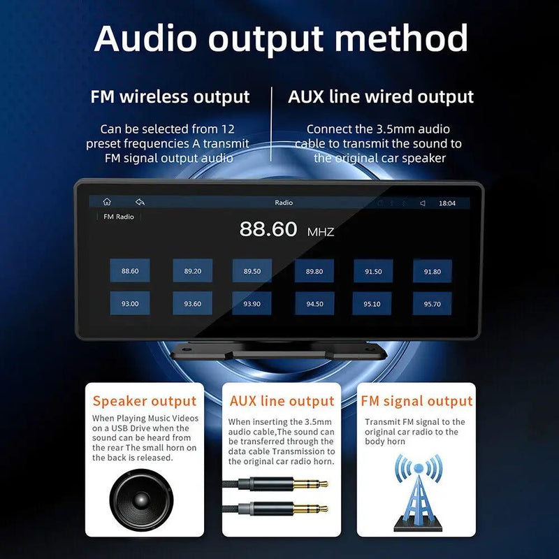 Apple Carplay Android Car Stereo Bluetooth Player by salelink.co.nz