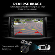 7" Double 2 DIN Bluetooth Head Unit Car Stereo Touch Screen Radio FM/TF/USB/AUX by salelink.co.nz