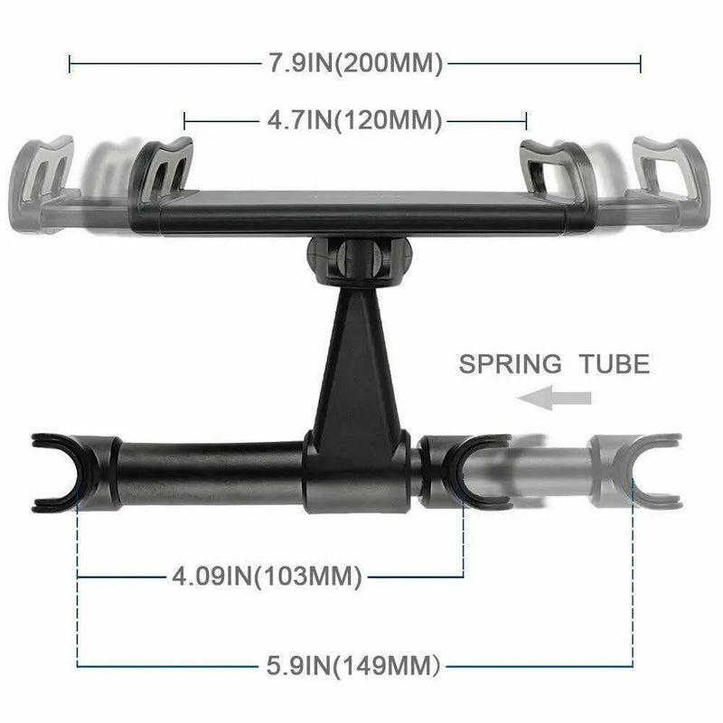 Universal Car Seat Back Headrest Mount Holder for 4.7~10.5" iPad Phone Tablet by salelink.co.nz