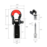 Hitch Receiver Bonus Bow Shackle Tow Bar Recovery Receiver by salelink.co.nz