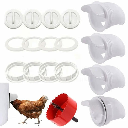 Automatic Chicken Feeders Poultry Gravity Fed Chicken Feeder by salelink.co.nz