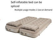 Self-Inflatable Camping Mattress - 190x160x25cm Double with Pillow | Home & Outdoor Use by Mead's Supply & Equipment Outfitters limited