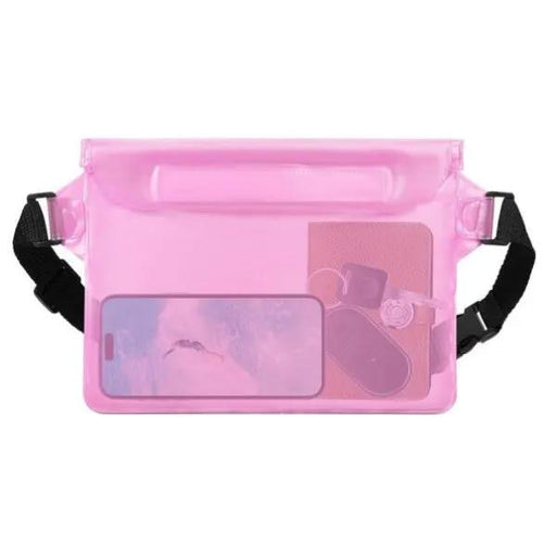 Waterproof Phone Pouch Pink by salelink.co.nz