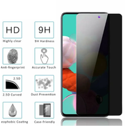 Samsung Galaxy S20 Glass Privacy Screen Protector by techplus