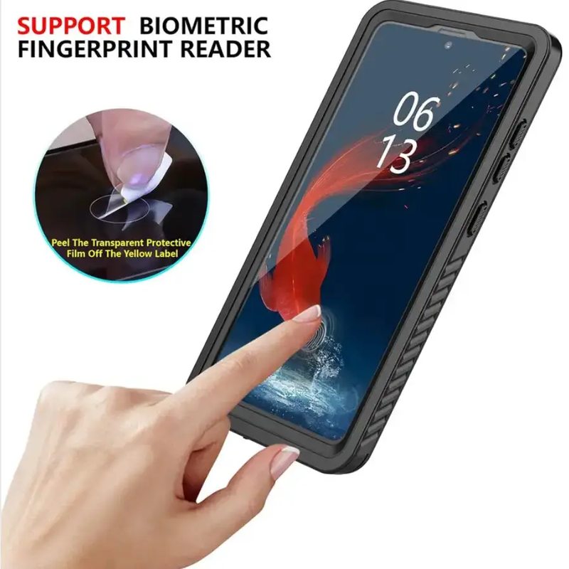 Samsung Galaxy S20 FE Waterproof Case | RedPepper Shockproof Full Cover by techplus