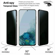 Samsung Galaxy S20 Glass Privacy Screen Protector by techplus