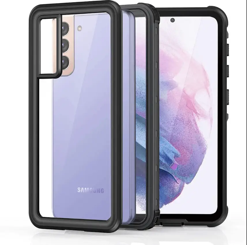 Samsung Galaxy S21 Waterproof Case | Redpepper Shockproof Clear Cover by techplus