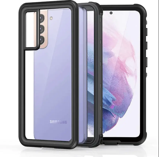Samsung Galaxy S21 Waterproof Case | Redpepper Shockproof Clear Cover by techplus