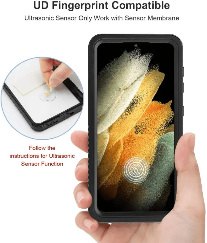 Redpepper Waterproof Case for Samsung S21 Ultra | Full Protection by techplus