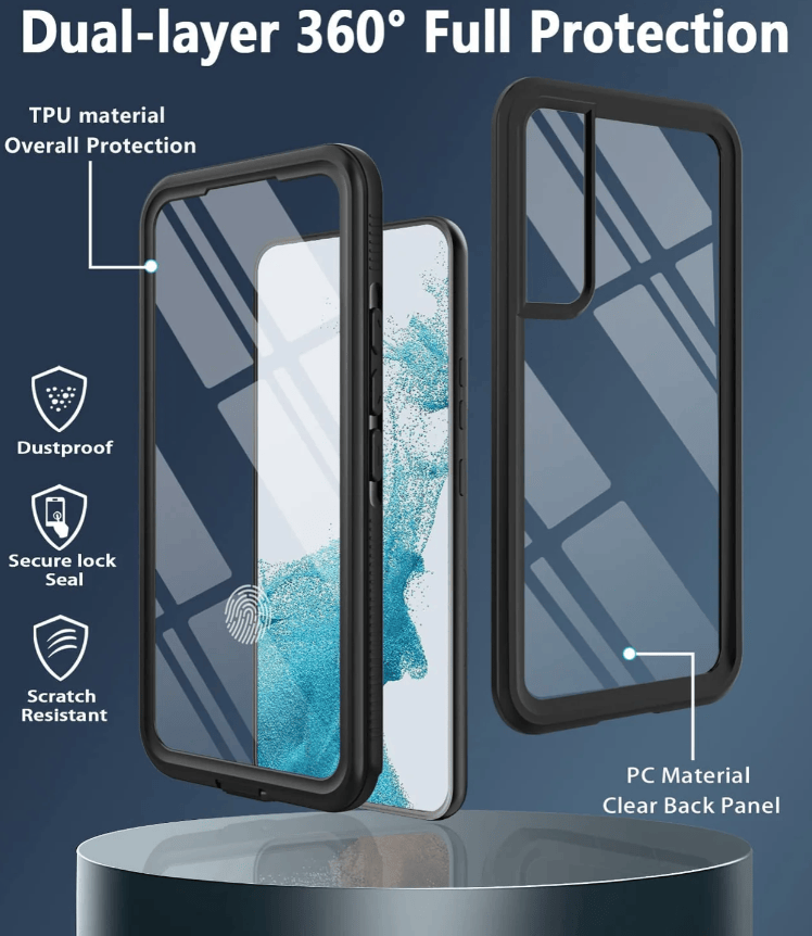 techplus Genuine RedPepper Samsung Galaxy S24 FE Waterproof Case | Shockproof Full Cover RedPepper Samsung Galaxy S24 FE Waterproof Case