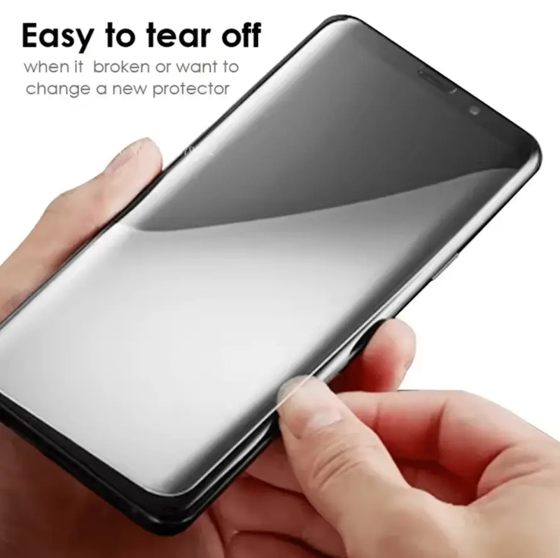 UV Liquid Full Glue Tempered Glass for Samsung Galaxy S20 FE by techplus