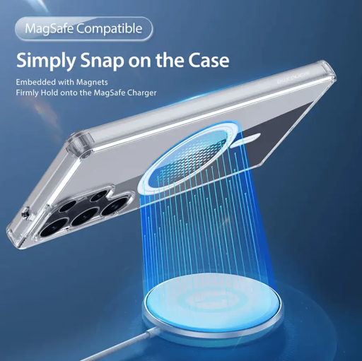 Samsung Galaxy S25 Ultra MagSafe Clear Case by techplus