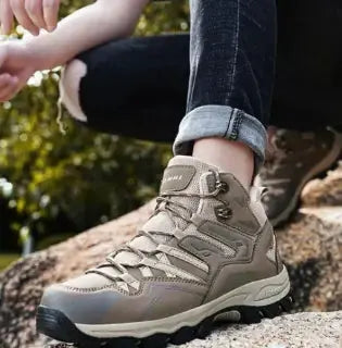 WOLFF Waterproof High-Top Trekking Shoes | Enhanced Grip Hiking Boots by Mead's Supply & Equipment Outfitters limited