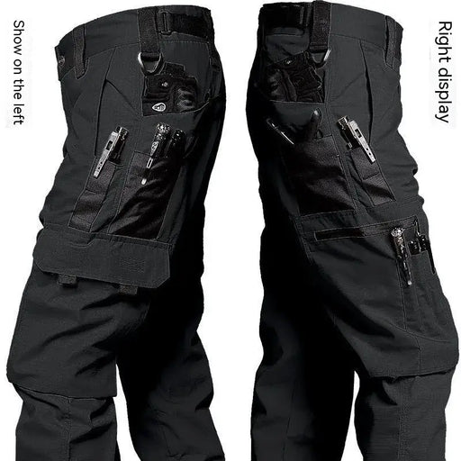 Men's Waterproof Tactical Cargo Pants - Multi-Pocket Outdoor Work Pants by Mead's Supply & Equipment Outfitters limited