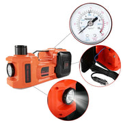 5Ton 12V Car Electric Hydraulic Floor Jack Lift + Impact Wrench Kit Box 3 in 1 by salelink.co.nz