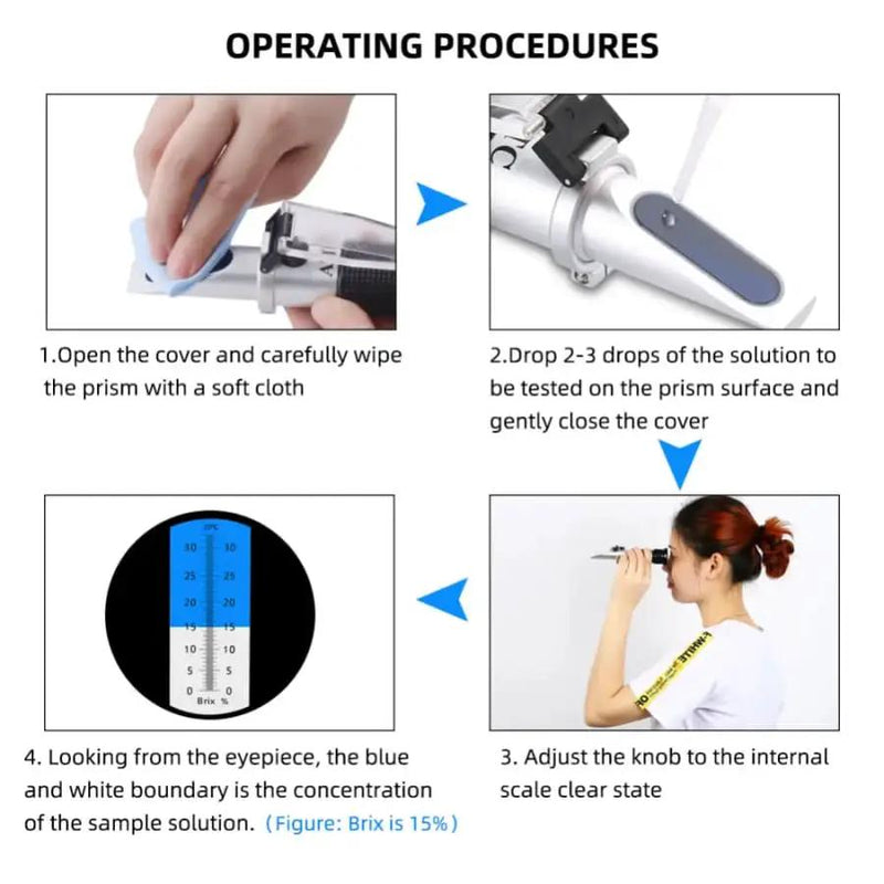 Refractometer - Salinity (0-100% - 1.000-1.070 SG) by 9eight5