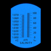 Refractometer - Salinity (0-100% - 1.000-1.070 SG) by 9eight5