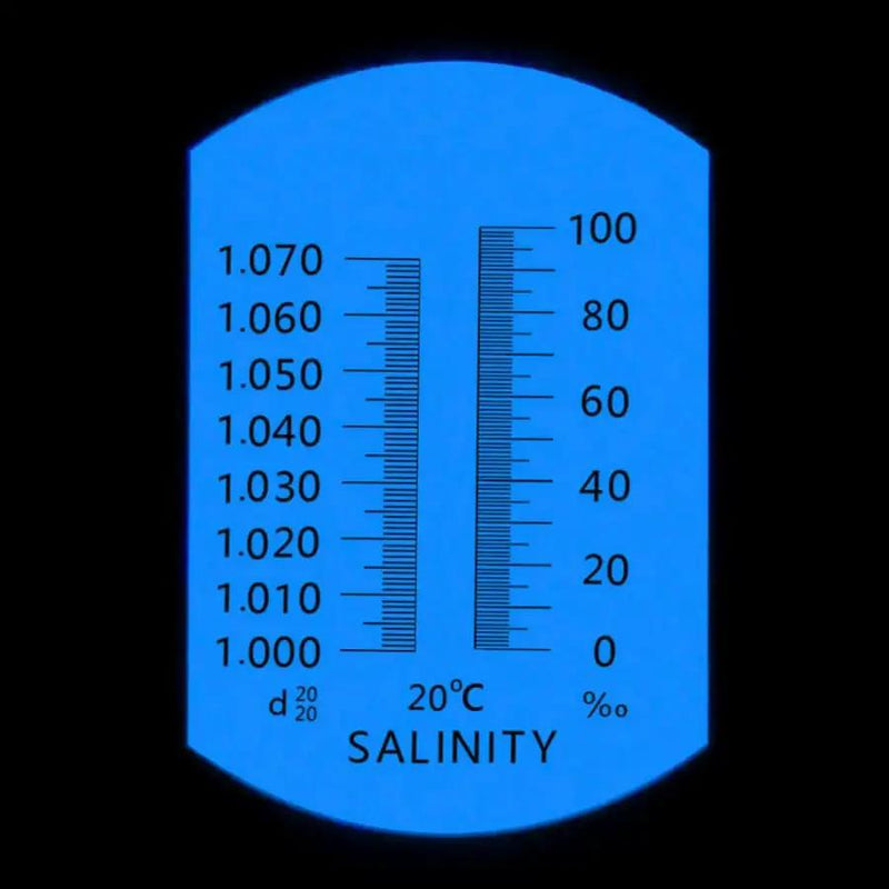 Refractometer - Salinity (0-100% - 1.000-1.070 SG) by 9eight5