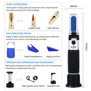 Refractometer - Salinity (0-100% - 1.000-1.070 SG) by 9eight5