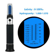 Refractometer - Salinity (0-100% - 1.000-1.070 SG) by 9eight5