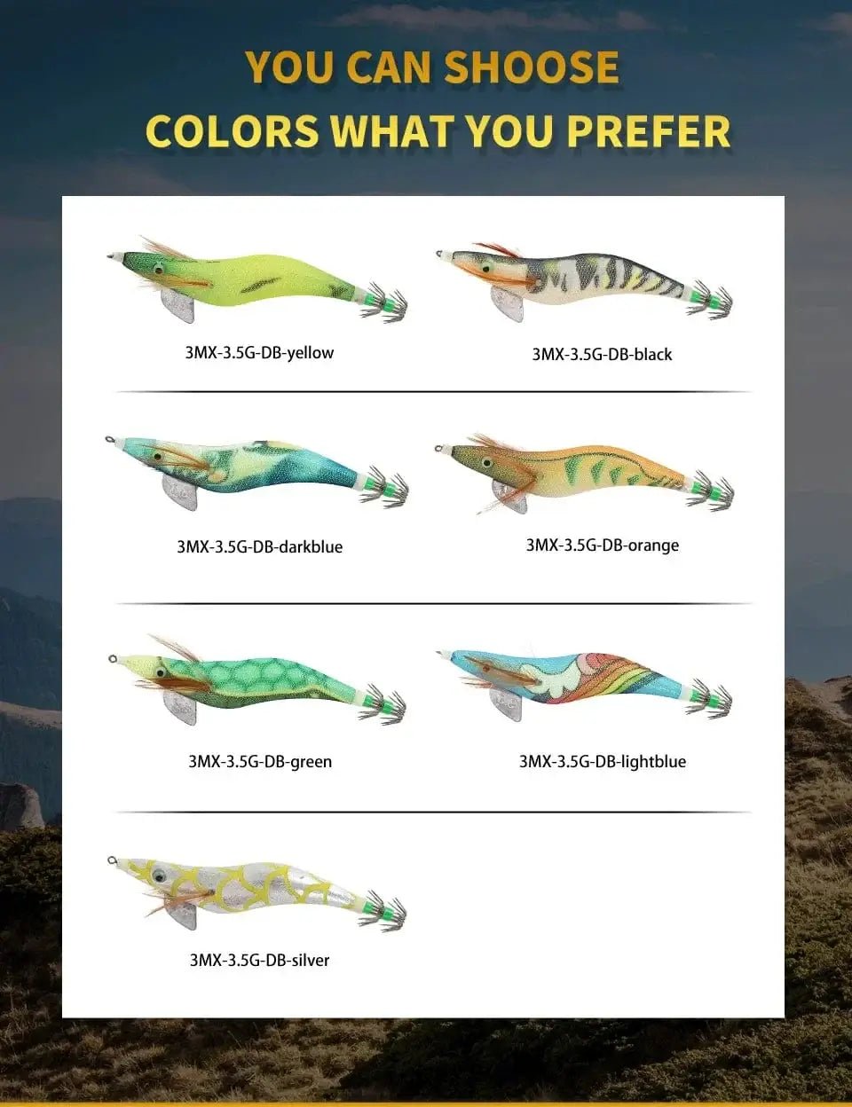 China China Saltwater Squid Jigs Slow Jigging Wooden Shrimp Lures Luminous Bait Fishing Cuttlefish Lure with Noctilucent Explosive Hook