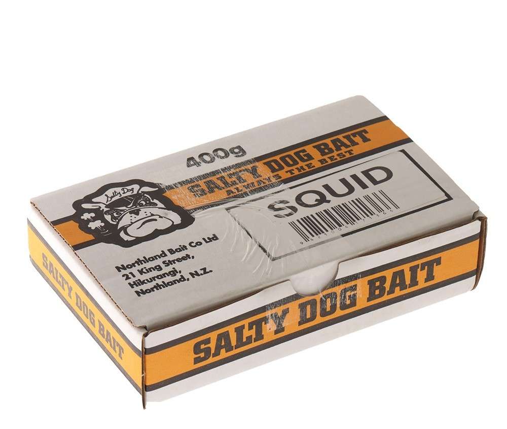 400gm Squid Frozen Whole Salty Dog - Action Outdoors Kiwi