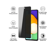 Samsung Galaxy A06 Glass Privacy Screen Protector by techplus