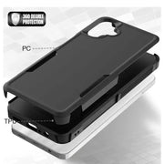 techplus Mobile Phone Case Samsung Galaxy A07 Dual Layer Armor Hard Case – Black Samsung Galaxy A07 Dual Layer Armor Hard Case – Black | NZ