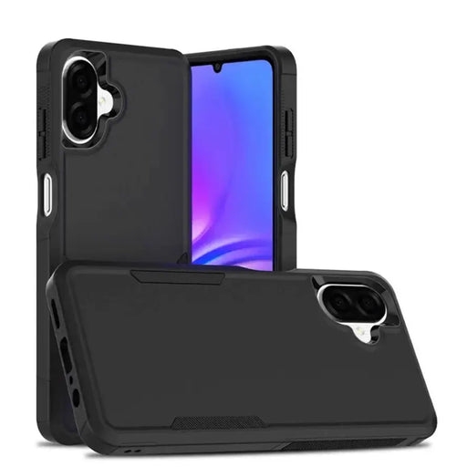 techplus Mobile Phone Case Samsung Galaxy A07 Dual Layer Armor Hard Case – Black Samsung Galaxy A07 Dual Layer Armor Hard Case – Black | NZ